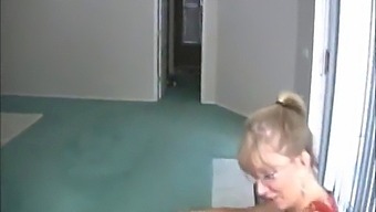 Mature Woman Receives A Satisfying Ejaculation During Handjob