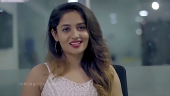 Stunning Indian Girl Assists In A Porn Shoot