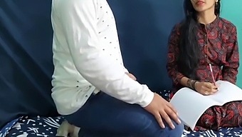 Indian Teacher And Young Student Explore Sexual Education In Part 3