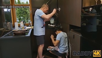Daddy4k'S Cheating Cook And Cums In This Intense Video