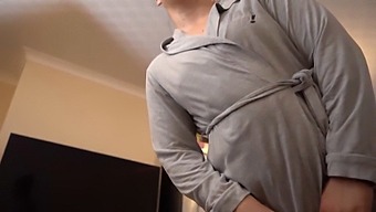 Seductive Milf Catches Stepson Masturbating And Initiates Anal Encounter