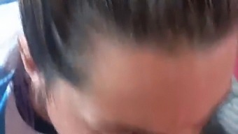 Blonde Who Consumes Semen