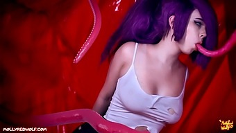 Futuristic Fetish Fun: Leela'S Alien Insemination In Solo Scene