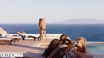 Blonde Bombshell Flaunts Her Assets In Public And Gets Pounded Hard